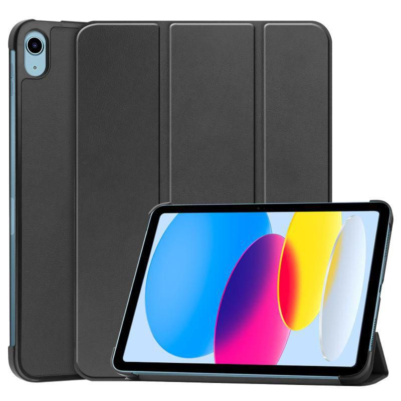 CoreParts-TABX-IP10-COVER1-custodia-per-tablet-277-cm--10.9--Custodia-flip-a-libro-Nero--Tri-fold-Caster-Hard-Shell---C