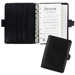 FILOFAX Organiser Metropol Personal - similpelle - nero - 18,8 x 13,5 x 3,8mm - Filofax