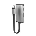 ALOGIC ULCHDPD-SGR replicatore di porte e docking station per laptop USB 3.2 Gen 1 [3.1 Gen 1] Type-C Argento (ALOGIC MA