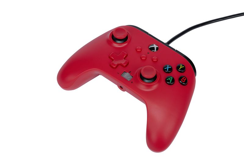 Controller-cablato-migliorato-PowerA-per-Xbox-Series-XS--Artisan-Red-ufficialmente-autorizzato-