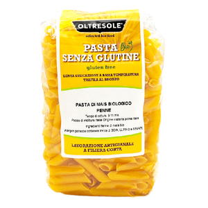 PASTA DI MAIS GIALLO BIO PENNE BIO 350 g | Oltresole