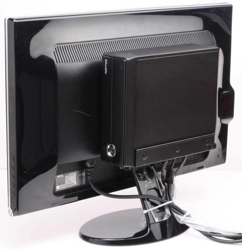 Shuttle-PV02-VESA-mount-accessory-for-3-litre-Slim-PCs-Nero-Metallo