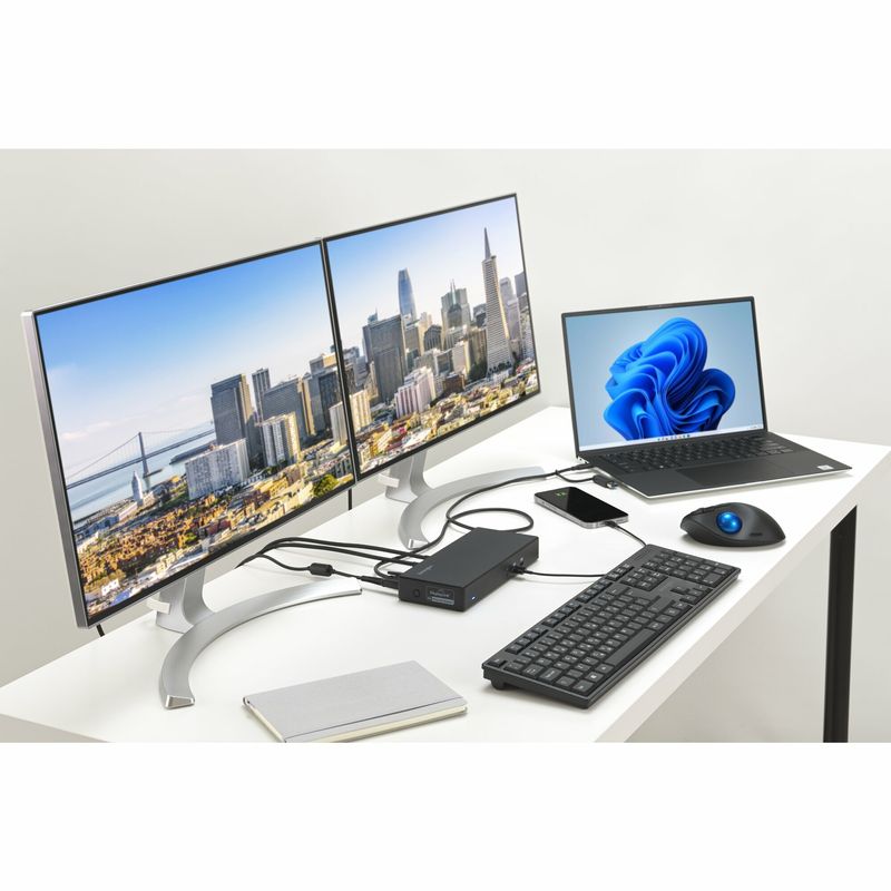 Kensington-Docking-station-doppio-4K-USB-C-e-USB-A-SD4781P-EQ--KENSINGTON-SD4781P-USB-C-USB-A---DUAL-4K-DOCKING-STATION-