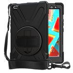 ESTUFF ES681901-BULK custodia per tablet 20,3 cm [8] Cover Nero (AUSTIN Defender Case Lenovo - TAB M8 HD with hand strap