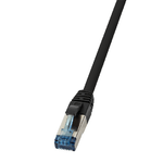 2direct LogiLink 10G - Patch-Kabel - RJ-45 (M) zu RJ-45 (M) - 0.5 m - SFTP - CAT 6a - halogenfrei, im Freien - Schwarz