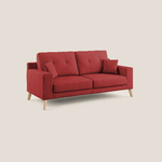 Divani.store Divano in tessuto impermeabile 186 cm rosso