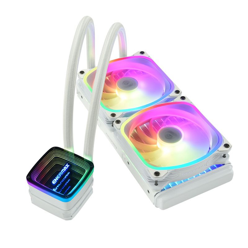 WAK-Enermax-Aquafusion-ADV-WaterCooler-240mm-SquA-RGB-Bianco