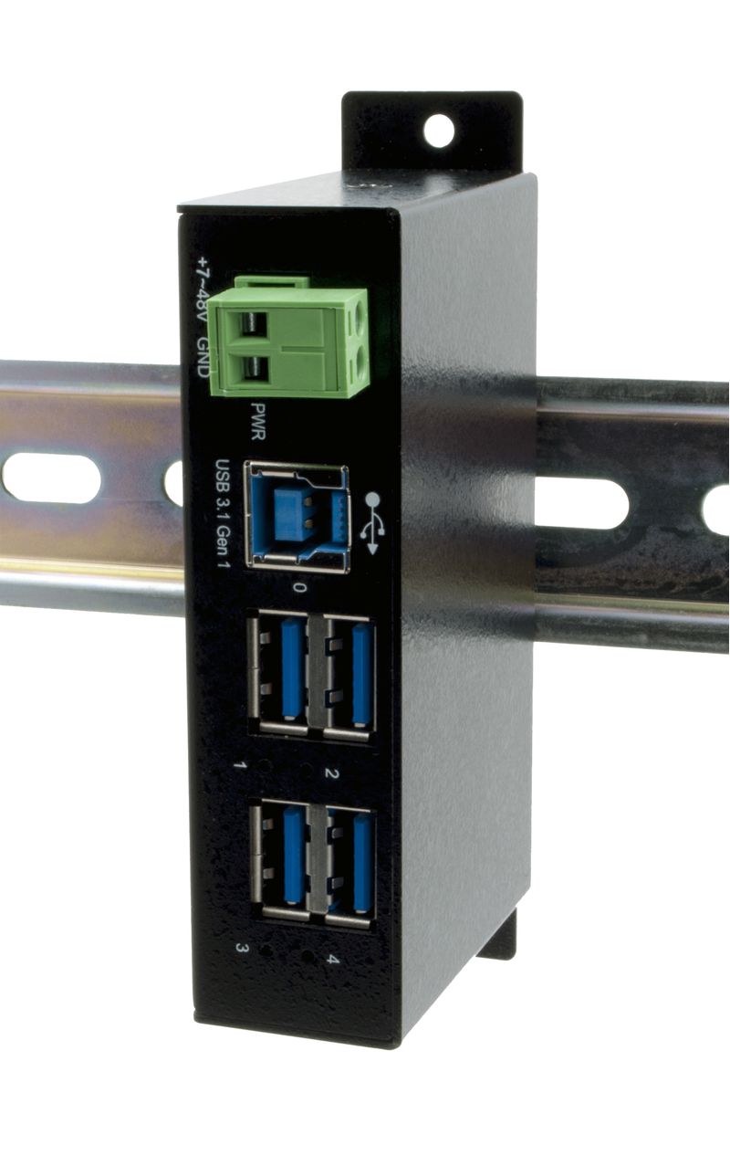 HUB-USB-3.2-Gen-1-a-4-porte-con-protezione-da-sovratensione-EDS-da-15-KV