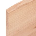 vidaXL-Ripiano-Muro-Marrone-Chiaro-80x60x2-cm-Massello-Rovere-Trattato
