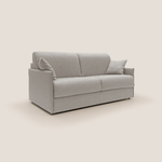 Divano letto matrimoniale in tessuto impermeabile 149 cm beige