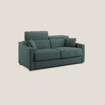 Divano letto in tessuto 211 cm (mat. 160x197) verde