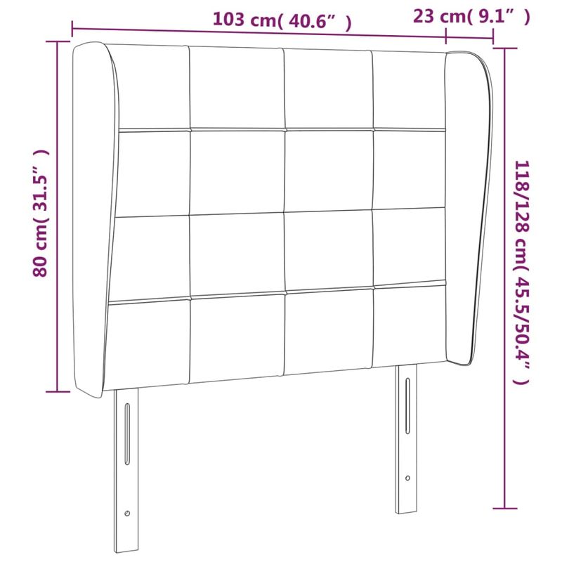 Testiera-ad-Orecchio-Rosa-103x23x78-88-cm-in-Velluto