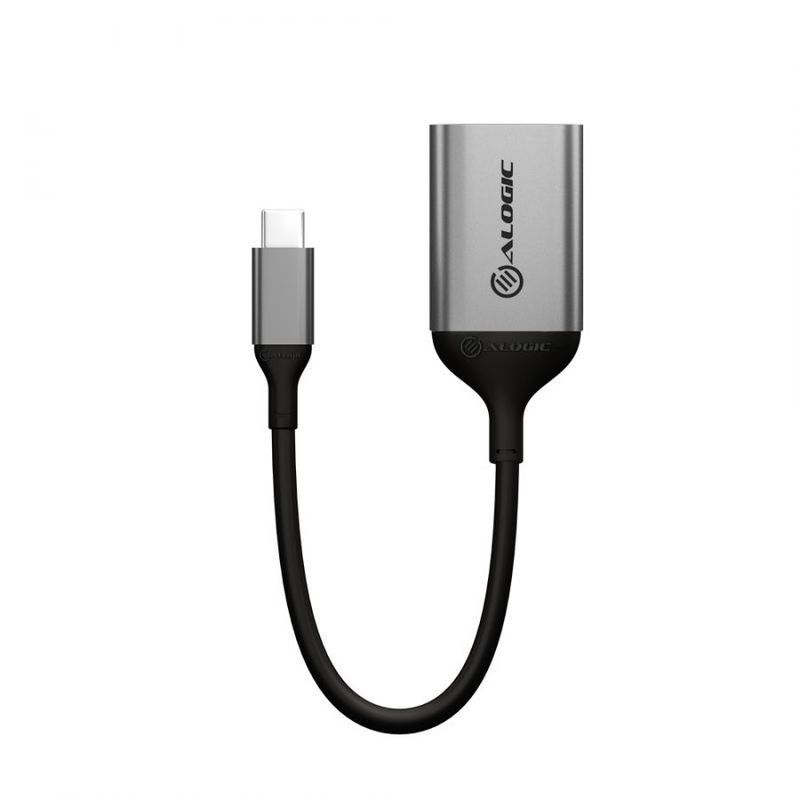 ALOGIC-UL2CAPW-SGR-hub-di-interfaccia-USB-3.2-Gen-1--3.1-Gen-1--Type-C-Grigio--USB-C--MALE--TO-USB-C--FEMALE----AUDIO-AN