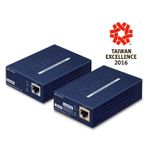 PLANET LRP-101U-KIT moltiplicatore di rete Ricevitore e trasmettitore di rete Blu 10, 100 Mbit/s (1-Port Long Reach POE