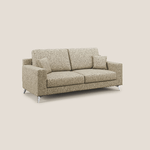 Divano in tessuto impermeabile antimacchia 186 cm Beige