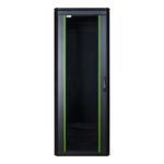 Lanview LOGON RDL32U61BL rack 32U Rack indipendenti Nero (19'' 32U Rack Cabinet 600 x - 1000 x 1608mm Data Line -