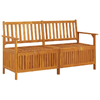 vidaXL-Cassapanca-148-cm-in-Legno-Massello-di-Acacia