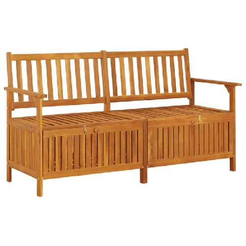 vidaXL-Cassapanca-148-cm-in-Legno-Massello-di-Acacia