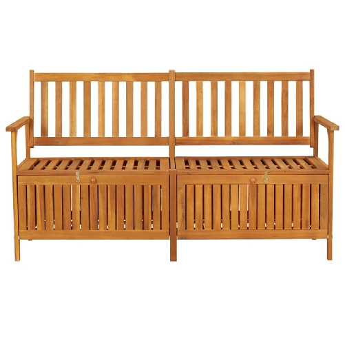 vidaXL-Cassapanca-148-cm-in-Legno-Massello-di-Acacia