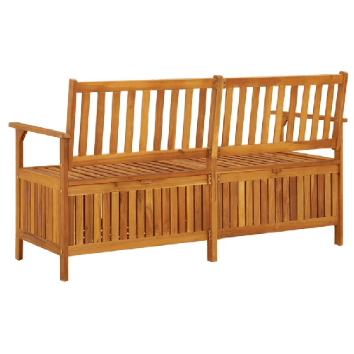 vidaXL-Cassapanca-148-cm-in-Legno-Massello-di-Acacia