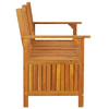 vidaXL-Cassapanca-148-cm-in-Legno-Massello-di-Acacia