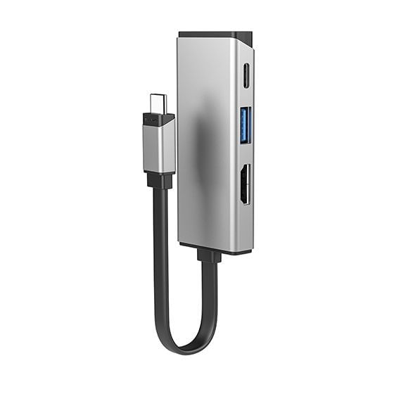 ALOGIC ULCHDACPD-SGR replicatore di porte e docking station per laptop USB 3.2 Gen 1 [3.1 Gen 1] Type-C Argento (ALOGIC