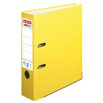 Cartella-Herlitz-dorso-larghezza-8-cm-DIN-A4-cartoncino-giallo