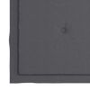 vidaXL-Sedie-da-Giardino-con-Cuscini-Antracite-2-pz-Massello-di-Teak