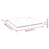 vidaXL-Sedie-da-Giardino-con-Cuscini-Antracite-2-pz-Massello-di-Teak