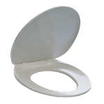 DURABLE Sedile per WC - universale - PPL - distanza fori da 8,5 a 17,5 cm - bianco - Durable