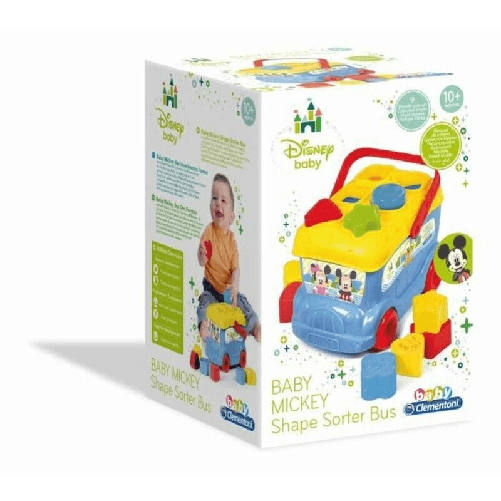 Giocattolo-Interattivo-per-Bambini-Clementoni-The-Mickey-Mouse-Bus-9-Pezzi