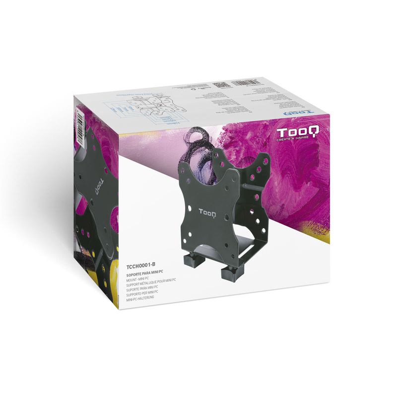 TooQ-TCCH0001-B-base-e-supporto-per-PC-workstation-All-in-One-5-kg-Nero
