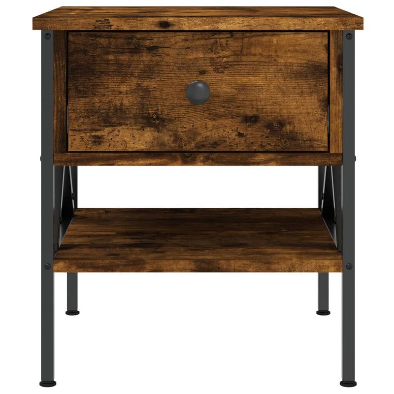 vidaXL-Comodino-Rovere-Fumo-40x42x45-cm-in-Legno-Multistrato
