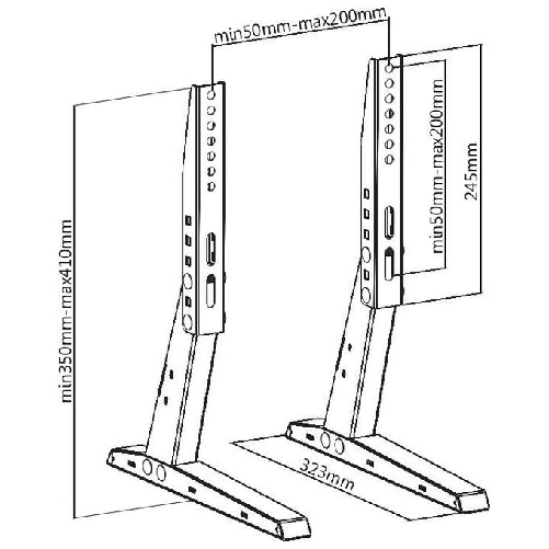 Munari-SP-716-Supporto-TV-a-parete-1067-cm--42---Nero