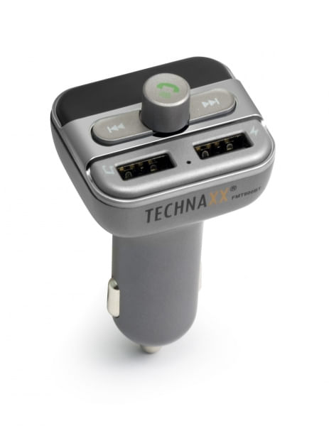 Technaxx FMT900BT 87,6 - 107,9 MHz Bluetooth Grigio (TECHNAXX FMT900BT TRANSMITTER - .)