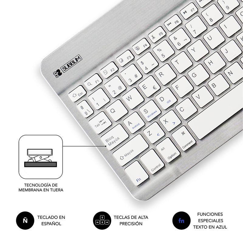 Subblim-Teclado-Smart-Bluetooth---Ultrafino-y-Ultraligero---Conectividad-Wireless-Bluetooth-30---Compatible-con-Apple-A