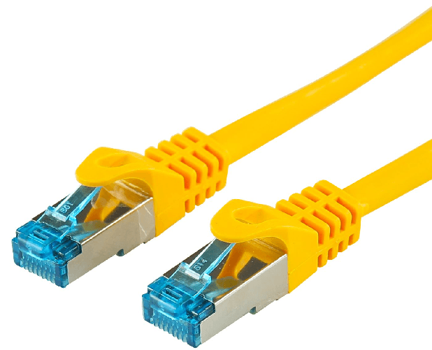 LOGON-SSTP-Cat5e-cavo-di-rete-Giallo-1-m--PATCH-CABLE-SF-UTP-1M---CAT5E-----YELLOW---Warranty-24M-