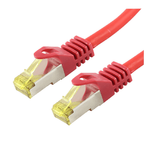 LOGON-SSTP-Cat6a-cavo-di-rete-Rosso-2-m--PATCH-CABLE-SFTP-AWG26-LSOH---2M---CAT6A-500Mhz---RED---Warranty-24M-