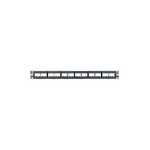 Panduit 24-port modular patch panel 1U