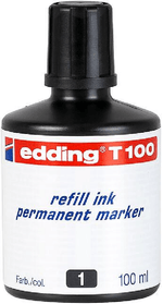 EDDING-T100-RECARGE-BARCA-PER-IL-MARIGLIO-PERMANENTE---Capacita-100-ml---colore-nero