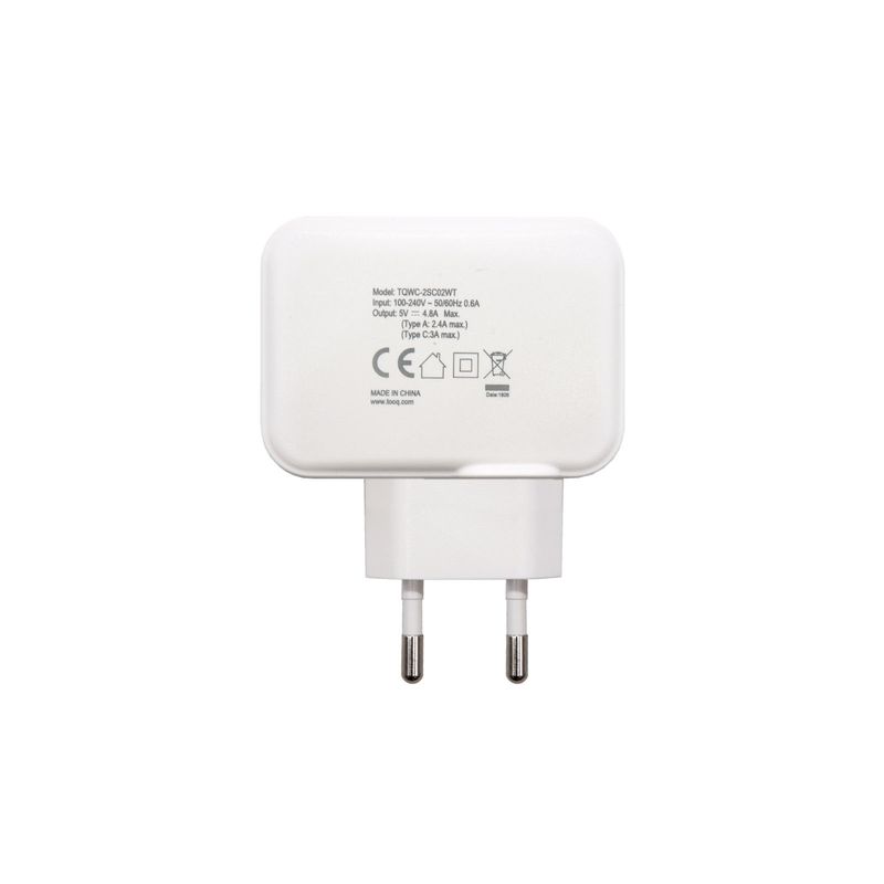 TooQ-TQWC-2SC02WT-Caricabatterie-per-dispositivi-mobili-Bianco-Interno