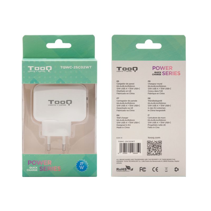 TooQ-TQWC-2SC02WT-Caricabatterie-per-dispositivi-mobili-Bianco-Interno