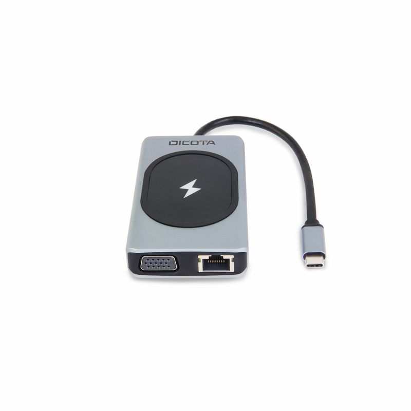 DICOTA-D32059-hub-di-interfaccia-USB-tipo-C-Nero-Argento--USB-C-10-IN-1-CHARGING-HUB-4K---PD-100W-