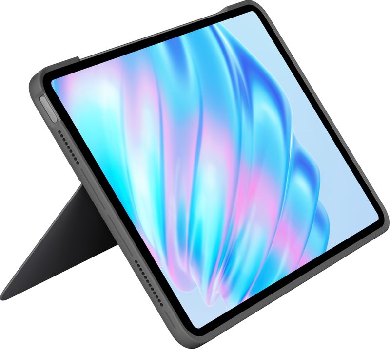 Logitech-Coperchio-e-tastiera-920-012629---Combo-Touch-fur-iPad-Air-Grigio