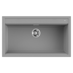 Elleci Lavello Incasso 1 vasca 86x51 Grigio Best 360 Keratek Light Grey LKB36097