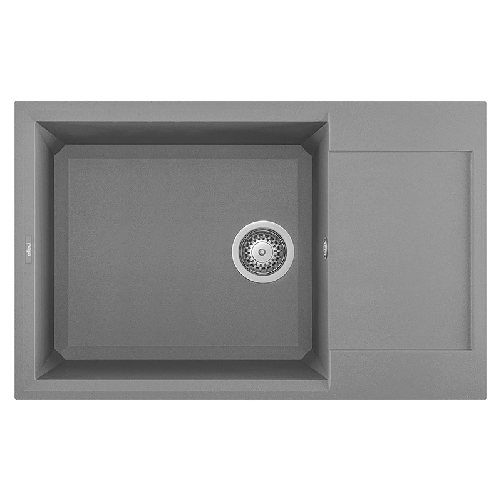 Elleci-Lavello-Incasso-1-vasca-78x50-Easy-310-Granitek-Grigio-Titanium-LMY31073