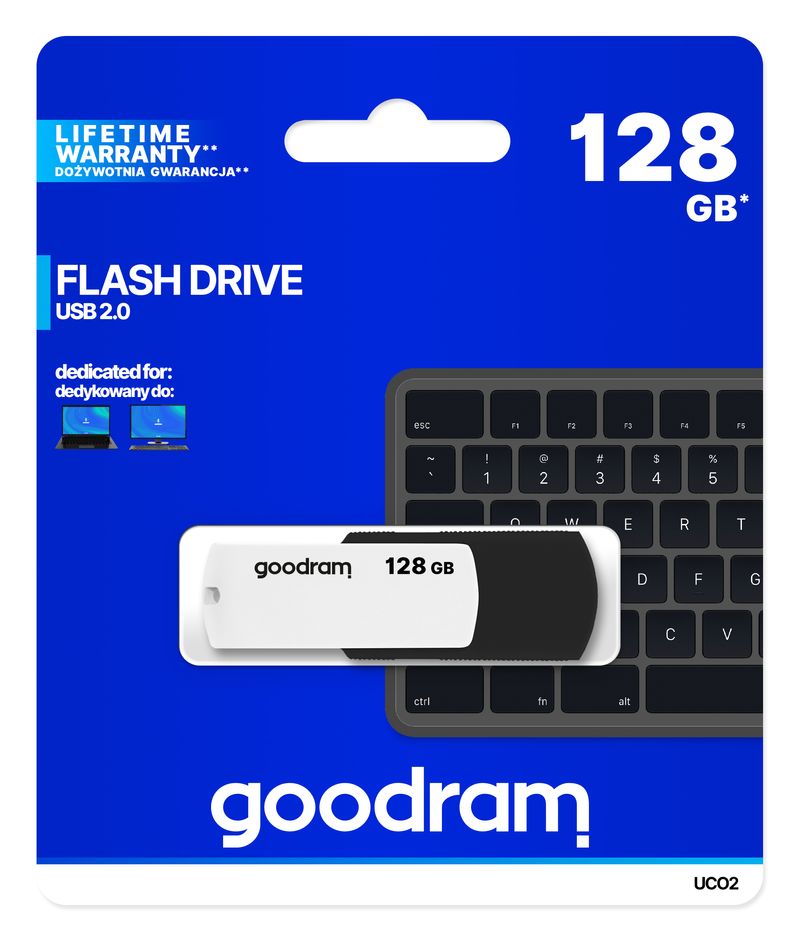 Goodram-UCO2-unita-flash-USB-128-GB-USB-tipo-A-2.0-Nero-Bianco