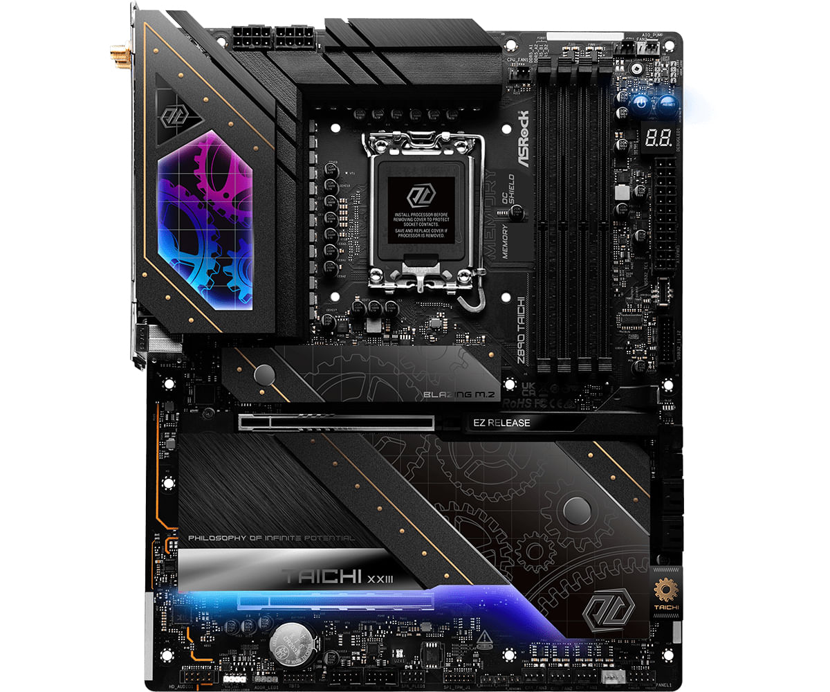 Asrock Z890 Taichi Intel Z890 LGA 1851 (Socket V1) ATX