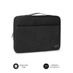 Subblim Funda Elegant para Portatil - Ideal para Viajeros, Negocios y Estudiantes - hasta 14" - Bolsillo Frontal con Cre