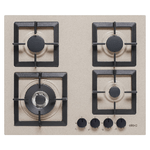 Elleci Piano cottura a gas da Incasso Plano 60 ELLECI PGSP60151WS 4 fuochi, 600x510 Granitek Avena 51